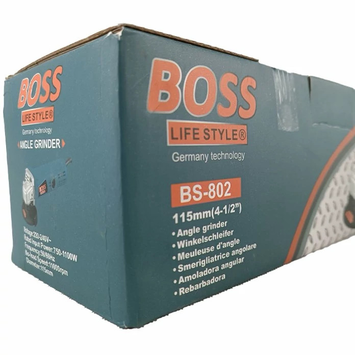 دنده مینی فرز باس مدل BS802 کلید پشت